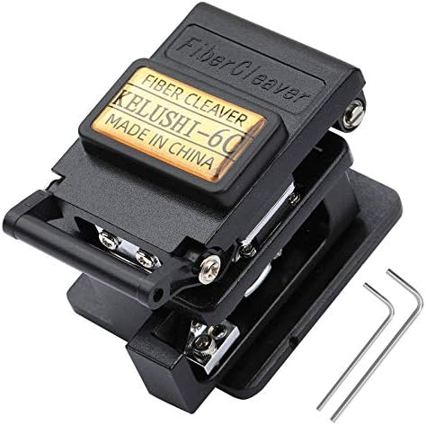 Fiber Cleaver Tool 6C Cable Cutting Cutter FTTT Fiber Optic Cable Tools Cutter High Precision Fiber Cleavers 12 Surface Blade