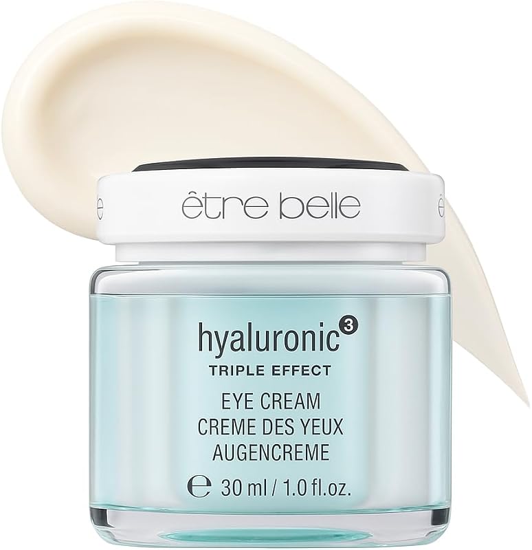 Creme para a região dos olhos êb être belle com ácido hialurônico 3D, Eyeseryl e óleo de semente de uva, 30 mL