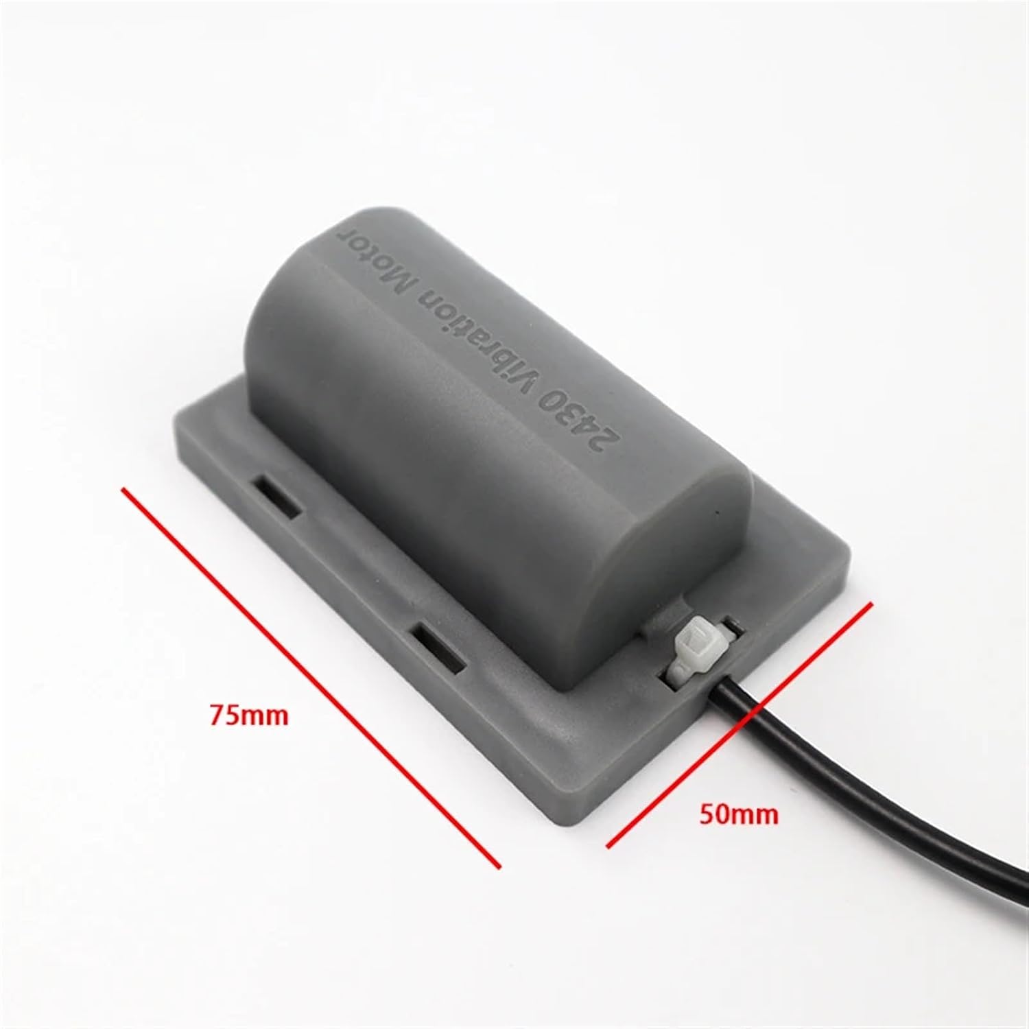 12V Frog Feeding Motor Massage Belt Chair Pillow Vibration Motor Waterproof Micro Vibrating Motor Flat Base Attractor