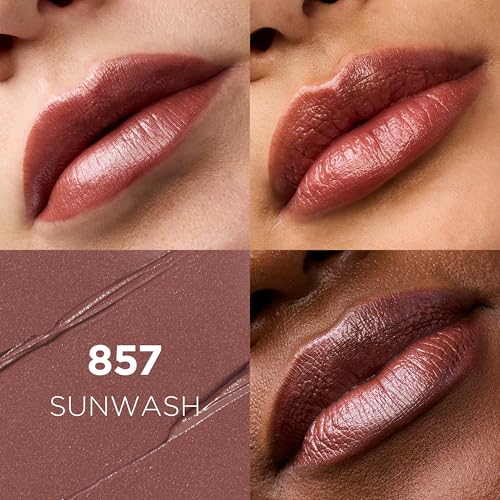 Image of L'Oreal Paris Colour Riche Original Creamy, Hydrating Satin Lipstick with Argan Oil and Vitamin E, Sunwash , 1 Count