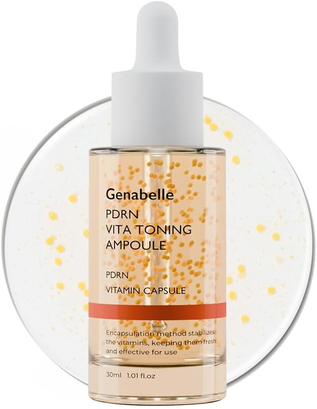 Genabelle PDRN Vita Toning Ampoule - Lightweight Brightening & Toning Ampoule with Vitamin B