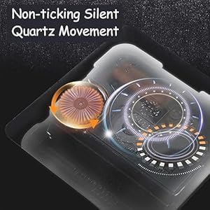 NIKKY HOME Cabin Wood Deer Elk Wall Clock Silent Non Ticking - 12 Inch Battery Operated Rustic Farmhouse Forest Wildlife Mountain Lodge Decor Art NIKKY HOME Cabin Wood Deer Elk Wall Clock Silent Non Ticking 12 Inch Battery Operated Rustic Farmhouse Forest Wildlife Mountain Lodge Decor Art