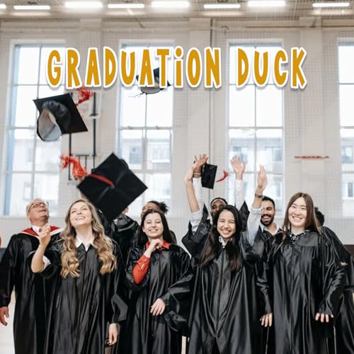 MaNeaz Lustige Ente master abschluss geschenk bestandene prüfung geschenk Quietscheentchen mit Doktorhut Geschenk bei Prüfungen Abschlussfeier Uni Universität Hochschule(B)