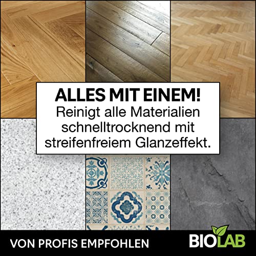 Biologische vloerreiniger concentraat voor dweilrobot en zuigrobot met dweilfunctie – streepvrij, snel drogend, zuinig (1000 ml) - Afbeelding 5