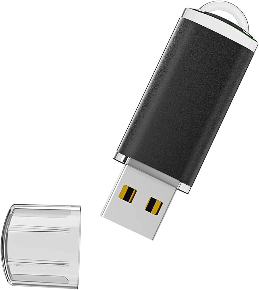 Vansuny USB Flash Drive 32GB Memory Stick 2.0 USB Stick Mini USB Drive Pen Drive for PC, Laptop, Table,t Macbook, Car, TV (Black)