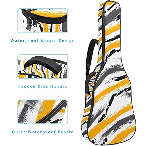 Housse de transport étanche pour guitare classique fermeture éclair robuste