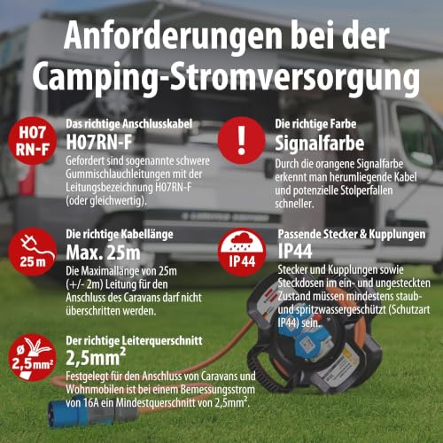 Brennenstuhl CEE 230V Camping Kabeltrommel X-Gum 10m – Ansicht 6
