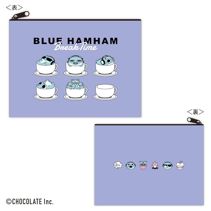 △13 ブルーハムハム　ポーチ 楽天市場】【時間限定クーポン配布中】ブルーハムハム ポーチ BH