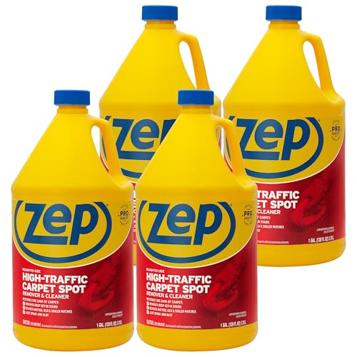 Zep High Traffic Carpet Cleaner 1 Gallon (Case of 4)