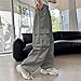 Kids Cargo Pants Baggy Tween Teens Parachute Cargos Casual Fashion High Rise Elastic Waist Trousers with Drawstring Y2K Straight Leg Stacked Sweatpants with Multi Pockets 2025 Lightning Sales