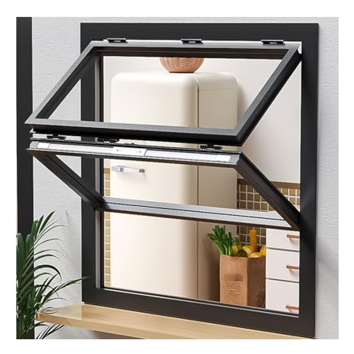 Ventanas de vidrio templado plegables para food trucks y cobertizos