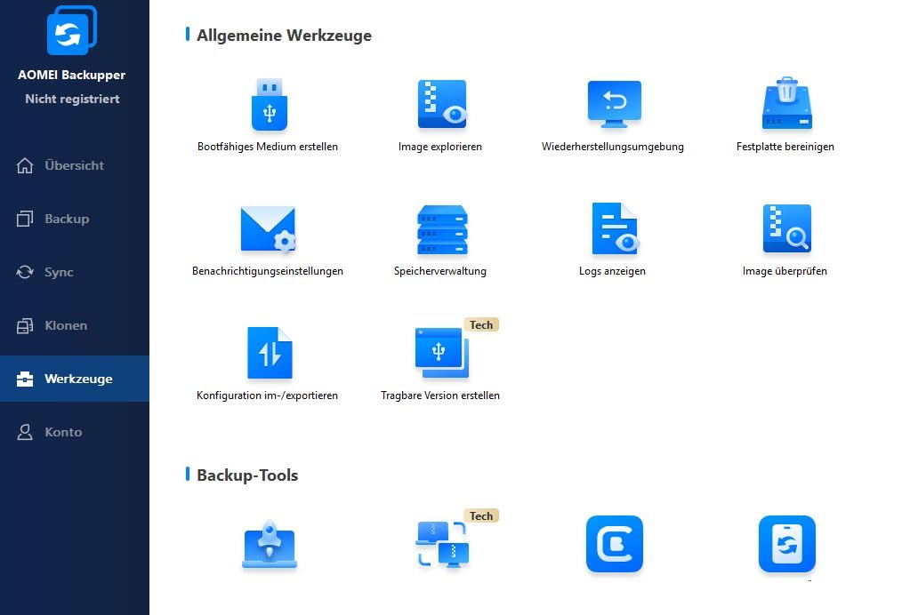 AOMEI Backupper PRO Datensicherung Programm, Rettung bei Malware-Befall, defekter Festplatte oder Windows Crashes - für 2 PCs, lebenslange Laufzeit für Win 11, 10