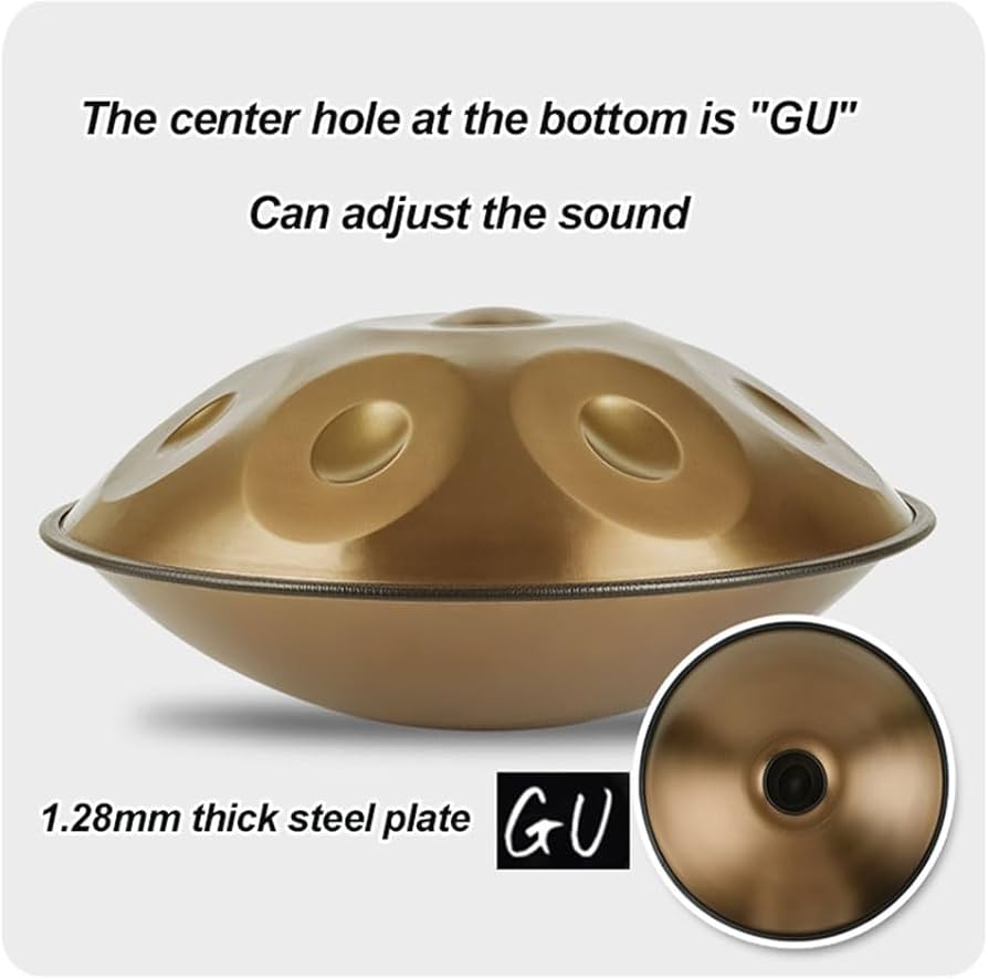 付属品に難あり 9音 スティールドラム ハンドパン スタンド、ケース