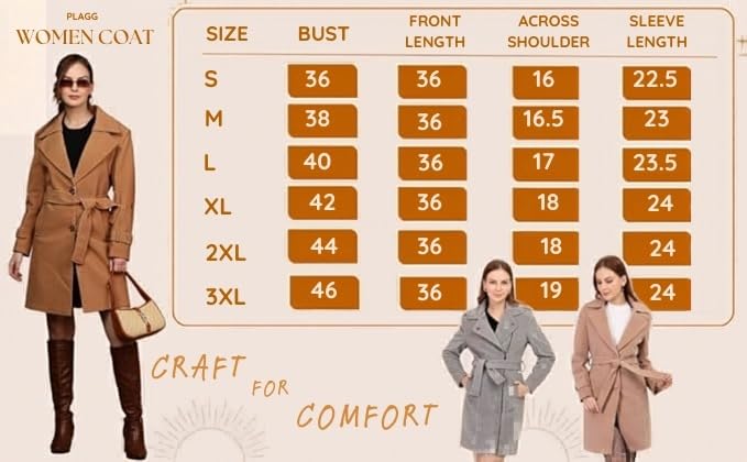 Image of PLAGG Winter Long Length Warm Overcoat