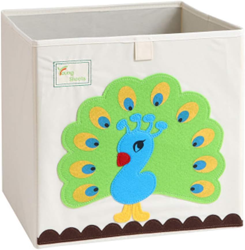 Foldable Storage Box Children Cartoon Toy Storage Box Oxford Cloth Clothes Storage Box for Wardrobe Bedroom