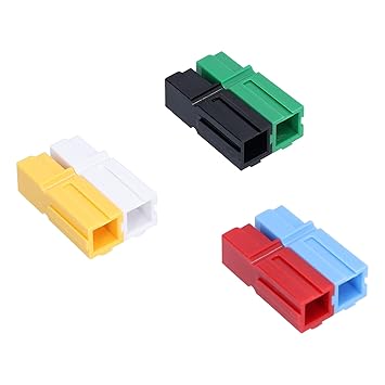 Modular Power Supply Connector Contact, 75A 3 Pairs Molded Dovetails Battery Connectors Contacts for Connect for Home for Electrical Appliances
