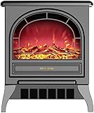 Calentador De Estufa Eléctrica, Chimenea Eléctrica Calentador De Chimenea De Estufa Eléctrica, Calentador De Estufa De Inserto De Chimenea Eléctrica Independiente Portátil con Efec