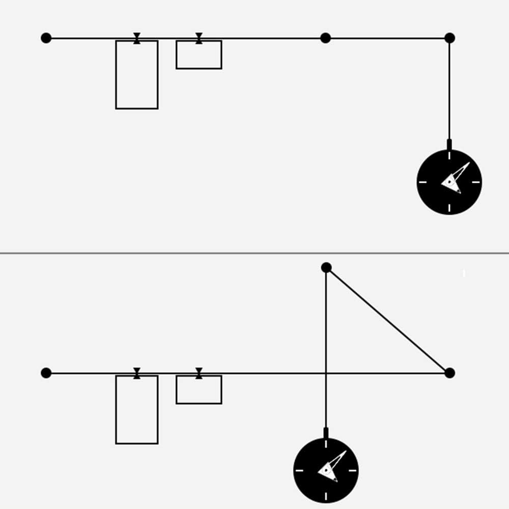 Wall Clock White/Blue Wall Clock DIY Creative Personality Mute Quartz Clock Home Living Room Marble Decorative Clock 14 * 14 (cm) (Color : White) (Color : Green)