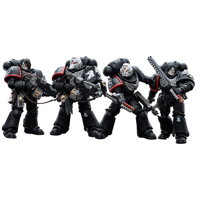 TOYVERSE JOYTOY 1/18 - Statuetta d'azione Warhammer The Horus Heresy, Legio Custoodes Aquilon Terminator Squad Aquilon with Infernus Firepike, articolazioni mobili Modello di personaggio