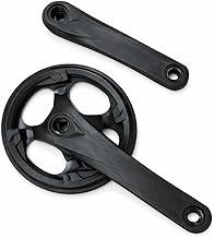 Single Speed Bicycle Crankset 42T Durable Alloy Chainwheel Set Bicycle Brake Disk (170 mm)