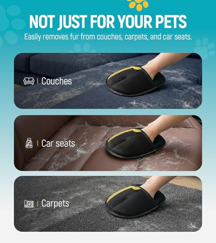 Pet Hair Removal Glove for Cat & Dog, Reusable Electrostatic Hair Remover - Image 4