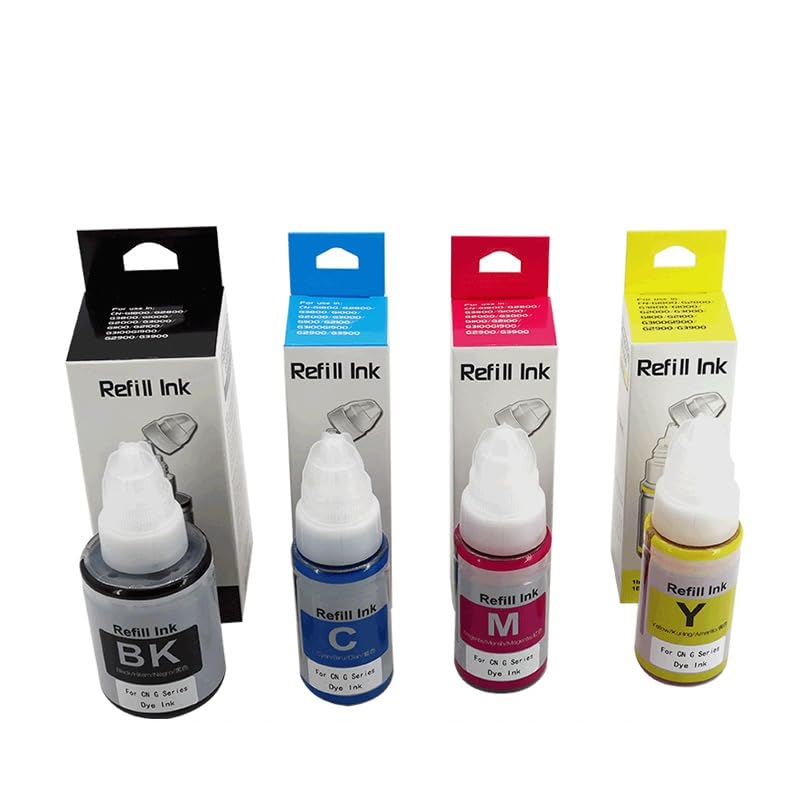 Encre GI-490BK noire 135ml pour réparer les impressions ternes sur Pixma G1400