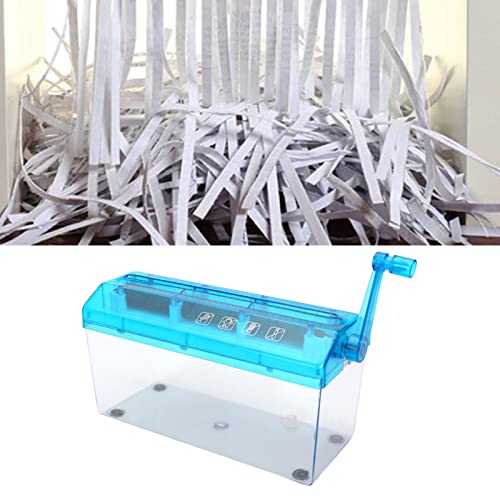 Destructeur de papier bleu avec applications étendues pour le traitement des documents de bureau - 3