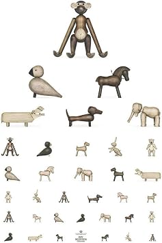 Kay Bojesen Visual Test Poster Paper, Brown/White, 30 x 40 cm