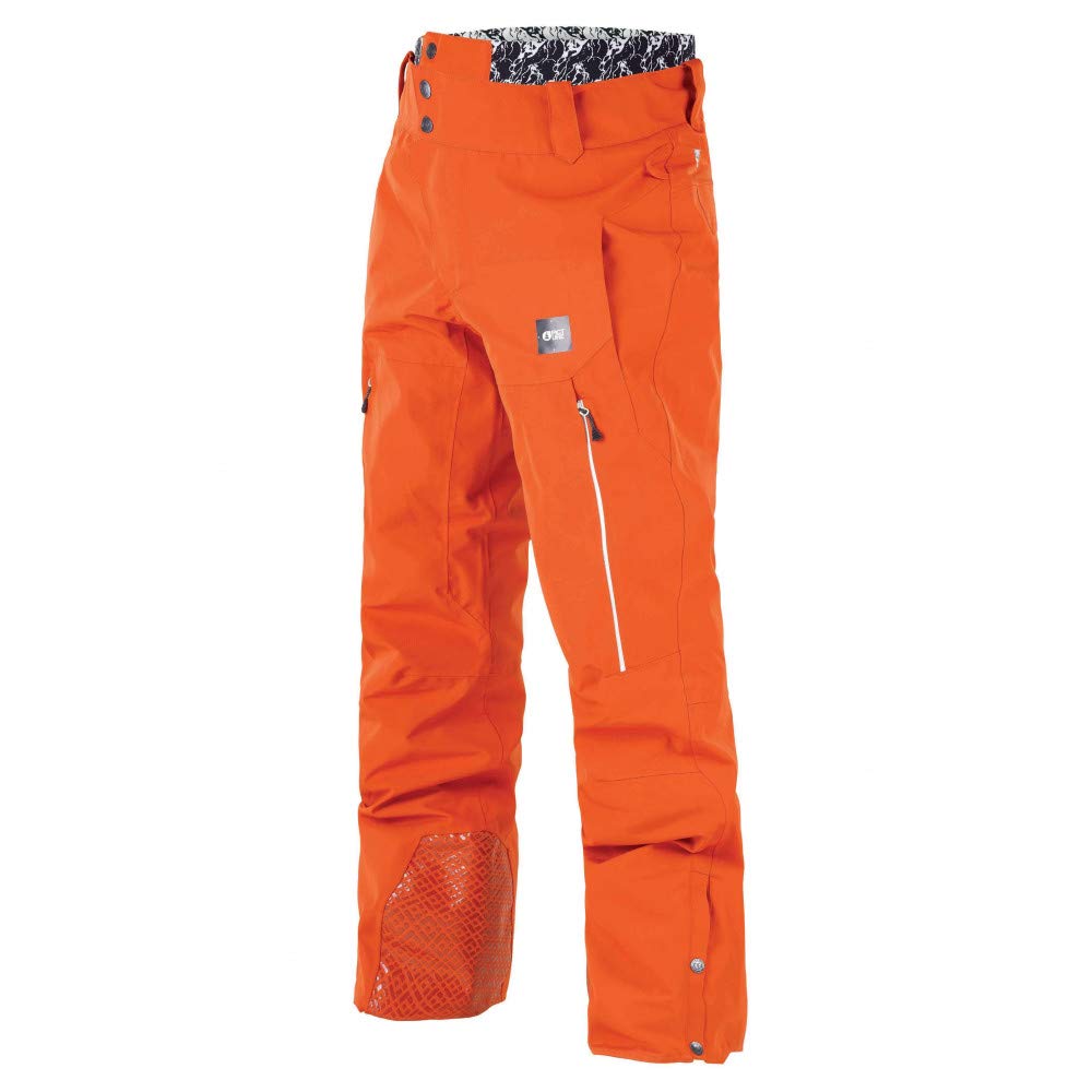 Pantalon de ski Object Pant orange imperméable et respirant