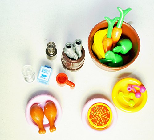 Preisvergleich Produktbild LEGO Custom Set: 'Tellerfrei' - Lebensmittelvielfalt