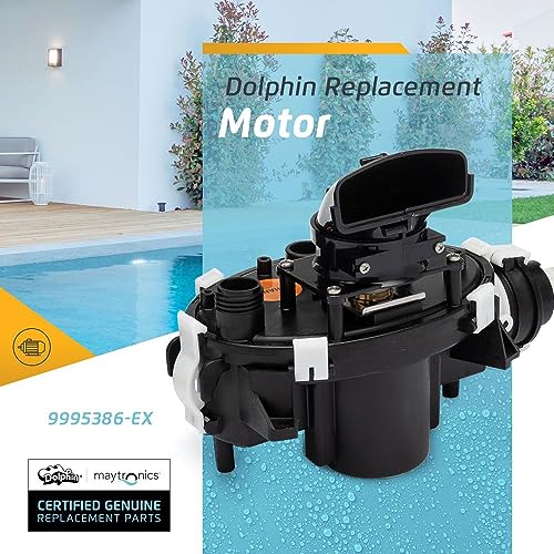 Genuine Dolphin Replacement Part — Robotic Pool Cleaner Motor Unit — Part Number 9995386-EX
