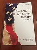 READINGS IN U.S.HISTORY,V.1 >CUSTOM<