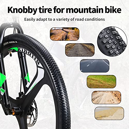 Image of 29 Inch Aluminum Mountain Bike,19 Inch Frame 21 Speed Bicycle, 29ER Bike, Lock-Out Suspension Fork MTB for Mens