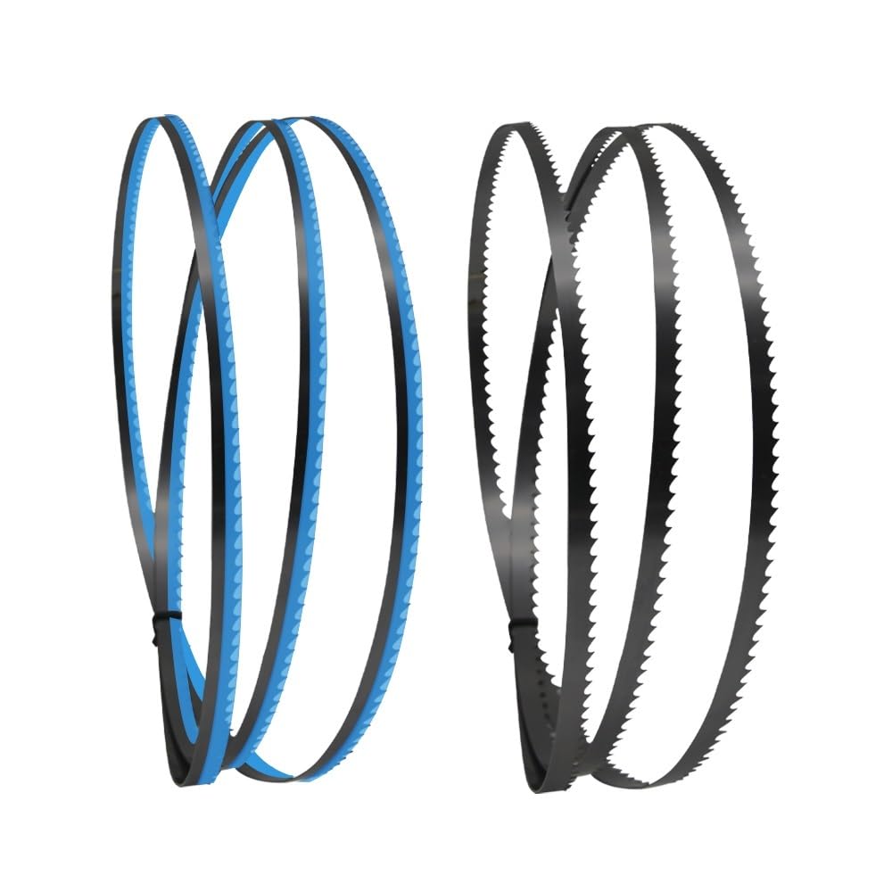 2 piezas de repuesto for herramientas eléctricas acero con alto contenido carbono 1826 mm x 6,35, TPI, 10 y 15(15 TPI)