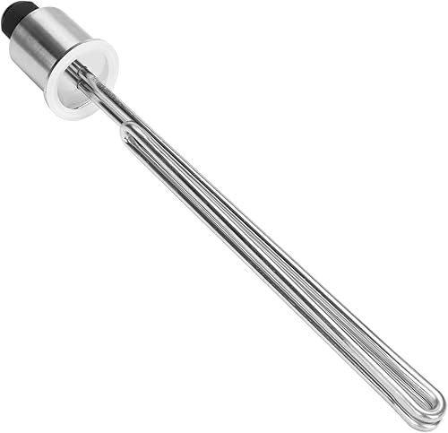 Miniatura 32 de DERNORD Calentador de agua eléctrico de 2 pulgadas (OD64) Tri-clamp 120V 1650W Foldback Elemento de calefacción con baja densidad de vatios