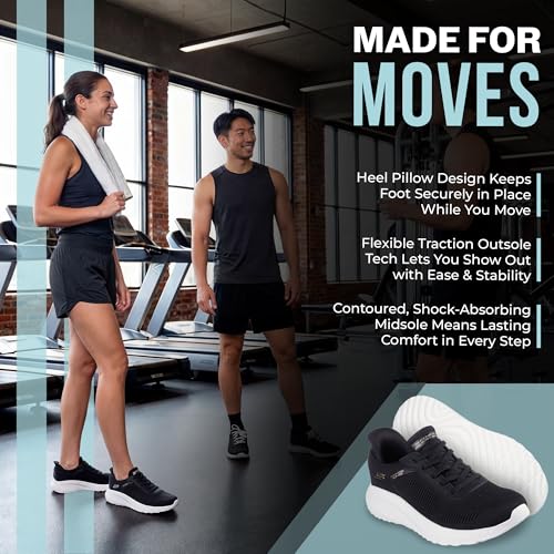Image of Skechers Women's Hands Free Slip-ins: Bobs Sport Squad Chaos - Current Muse
