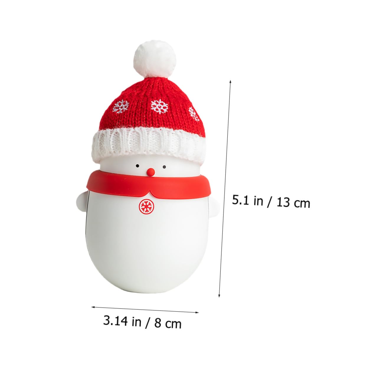 INOOMP Chauffe-Mains USB Portable Batterie Externe pour Hiver Cadeau de Noël Réchauffant Mains Froides