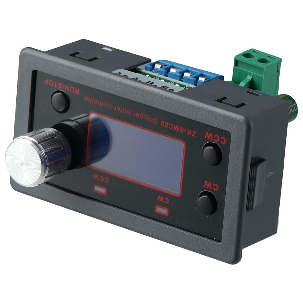 HOBBYIN Stepper Motor Driver Controller Integrated Board Forward and Reverse Controller, Pulse Speed Angle Control Module PLC Serial Port Communication for Motor