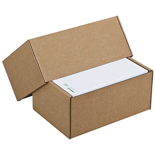 Propac Faltkarton 25x25x10 Cm – 50 Stück, Schneller Snapverschluss, Ideal Für Versand & Aufbewahrung