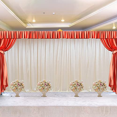 20Ft X10Ft Adjustable Telescopic Backdrop Stand Heavy Duty Pipe And Drape Kit For Party Wedding Decoration Studio Photography Background, Photo Backdrop Frame Drape Support System Trade Show Display #TOP2