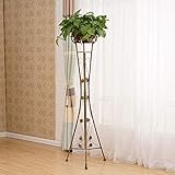 LXTIN Soporte de Metal para macetas, Soporte clásico para Plantas Altas, Soporte para Plantas en macetas de Arte, Soportes para macetas Decorativas para el hogar del jardín, Soporte para