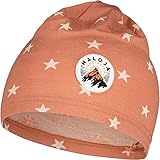 Merino Multisport Mütze Maloja Unisex Liascham Mütze für kaltes Wetter, Rosenholz, Sterne, Einheitsgröße