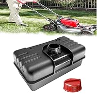 Kraftstofftank, Kraftstofftank Ersatzteile für Tecumseh 34186A Trimmer Kraftstofftank Rasenmäher Zubehör für Häcksler, Schneefräse, Rasenmäher, Benzintank aus Kunststoff, Ersatzteil