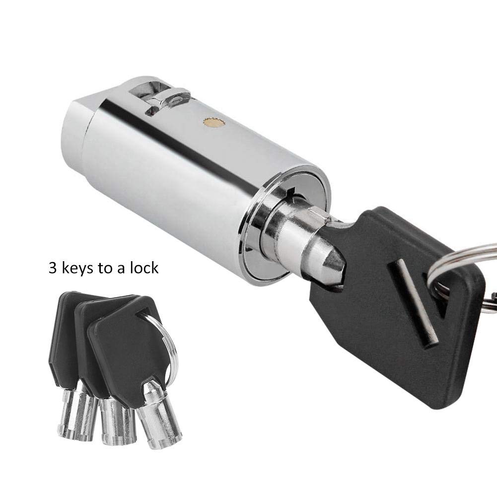 Buy Tubular Cam Lock, 19mm Cylinder Lock with 3 Keys for Pinball Arcade