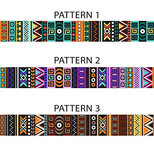 Collardirect Martingale Collars For Dogs Heavy Duty Tribal Pattern Adjustable Soft Safety Training Nylon Wide Pet Collar Medium Large (Pattern 1, L, Neck Size 15"-20") #TOP4
