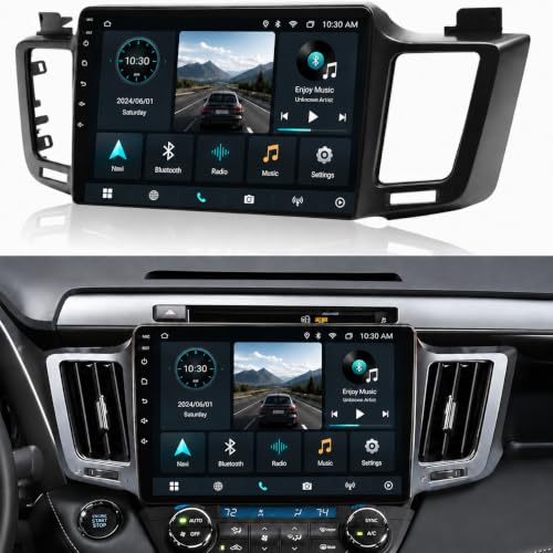 Image of Android Car Radio Stereo for Toyota RAV4 2013-2018: 10.2 inch 1280 * 800 Touchscreen Wireless Carplay Android Auto Backup Camera Mirror Link GPS Bluetooth 5G WiFi FM DSP RDS 2+32GB