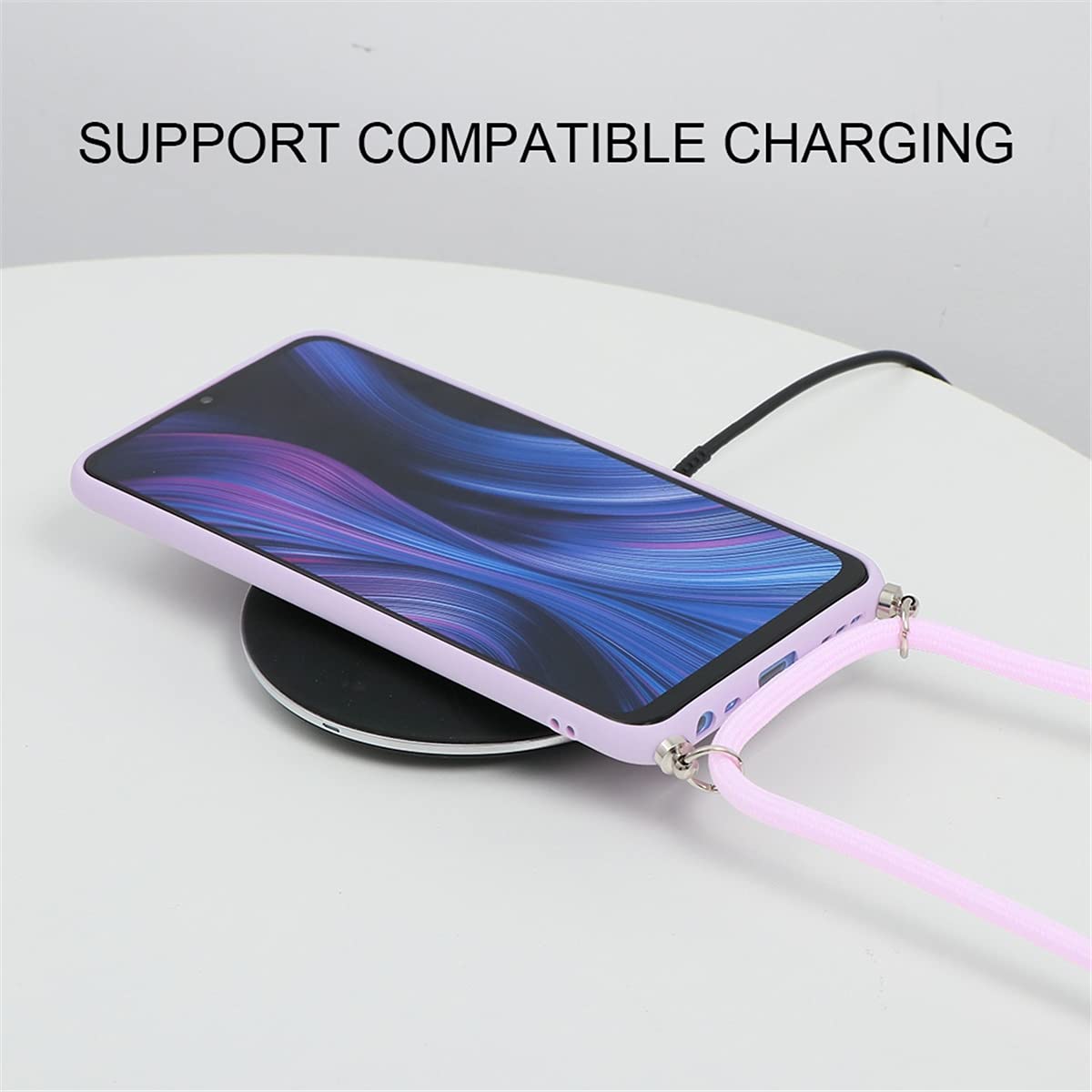 Yoedge Custodia con Cordino per Xiaomi Mi 10 Lite 5G 6,57