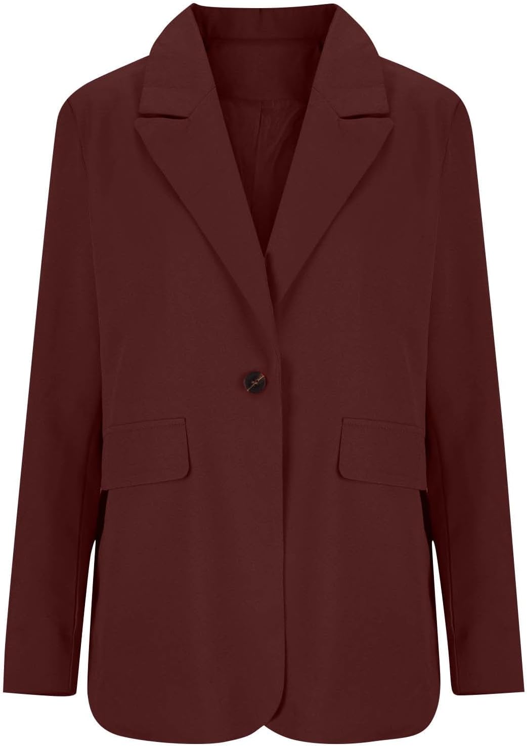 Blazers for Women Business Casual Long Sleeve Suit Jackets Fall Winter Open Front Button Lightweight Blazers