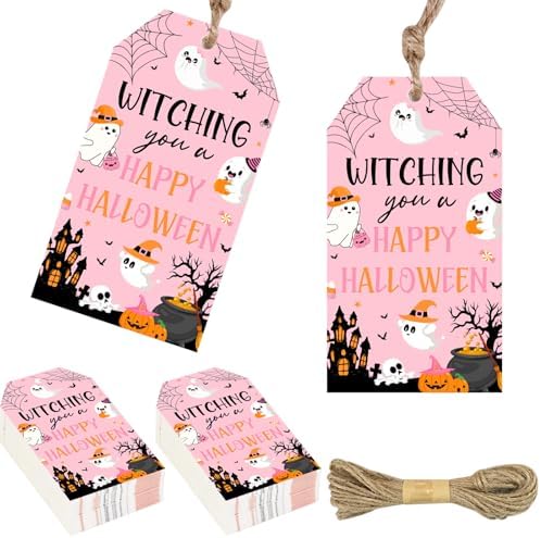 Happy Halloween Tag - Halloween Treat Tags - Goodie Bag Tags & Labels