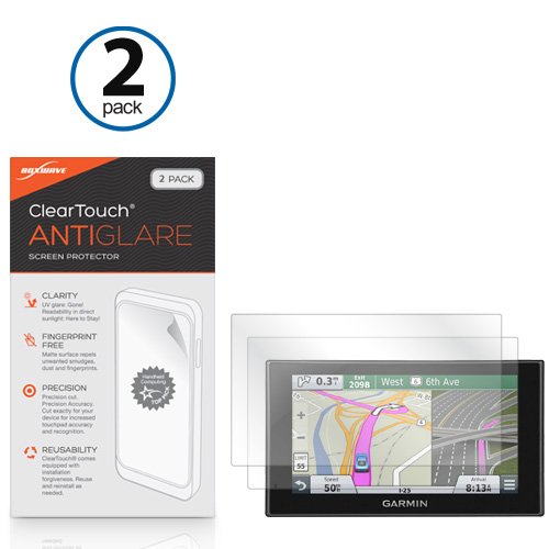 Boxwave Screen Protector For Garmin Nuvi 2639Lmt (Screen Protector By Boxwave) - Cleartouch Anti-Glare (2-Pack), Anti-Fingerprint Matte Film Skin For Garmin Nuvi 2639Lmt #TOP1